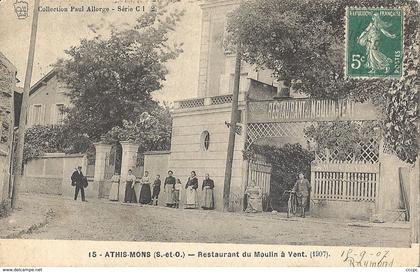 CPA Athis-Mons Restaurant du Moulin à Vent