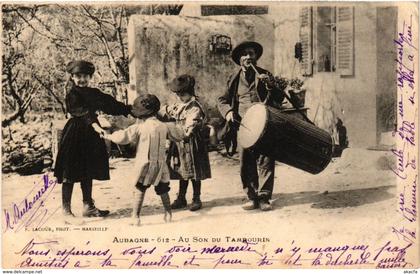 CPA AUBAGNE - 612 - Au Son Du Tambourin (285712)