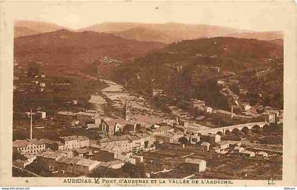 07 - Aubenas - Pont d'Aubenas - Vallée de l'Ardècje - CPA - Voir Scans Recto-Verso