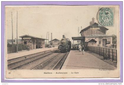 27 - AUBEVOYE --  La Gare