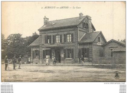 AUBIGNY EN ARTOIS LA GARE