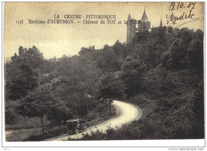 Carte Postale Ancienne de AUBUSSON