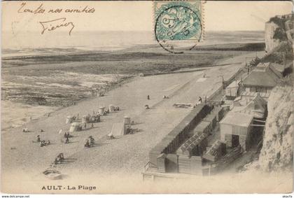 CPA AULT La Plage (807875)