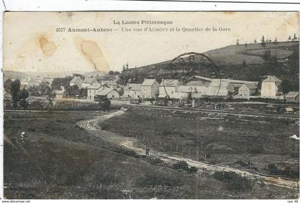 Lozere : Aumont-Aubrac, Quartier de la Gare