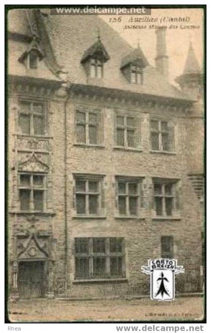 15 Aurillac - 156  Aurillac (Cantal)  Ancienne Maison des Consuls - cpa