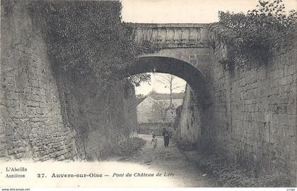 CPA Auvers-sur-Oise Pont du Château de Lery