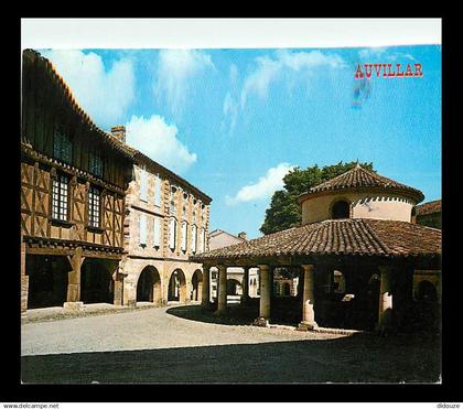 82 - Auvillar - La Halle du 19 siècle et vieille maison à colombage - CPM - Voir Scans Recto-Verso