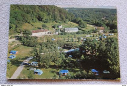 Cpm 1980, Avallon, le terrain de camping, Yonne 89