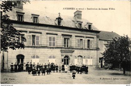 CPA Avernes Institution de Jeunes Filles FRANCE (1309325)