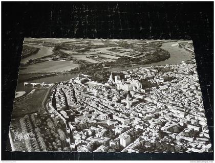 AVIGNON - VUE AERIENNE - LA VILLE, LE PALAIS LE PONT LA VALLEE DU RHONE - 83 VAR - C