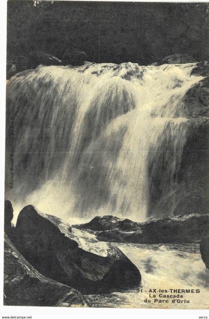 Carte postale ancienne de AX les THERMES