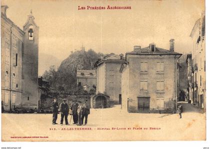 Carte postale ancienne de AX les THERMES