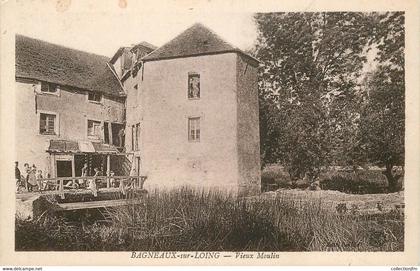 CPA FRANCE 77 "Bagneaux sur Loing, vieux moulin"