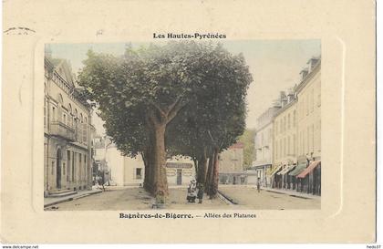 Bagnères-de-Bigorre - Allées des Platanes