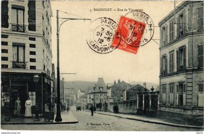 CPA BAGNOLET Rue de Vincennes (1353003)