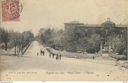 Bagnols sur cèze : Mont Cotton, L'Hopital