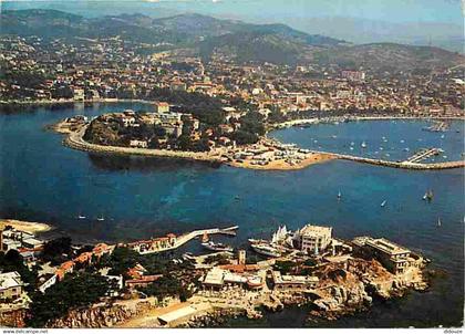 83 - Bandol - Vue aérienne sur l'Ile de Bendor et sur Bandol - CPM - Voir Scans Recto-Verso