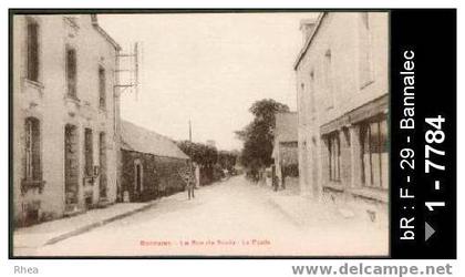 29 Bannalec - Bannalec - La Rue de Scaër - La Poste - poste - poste rue de scaer - cpa -  /  D29D  K29004K  C29004C