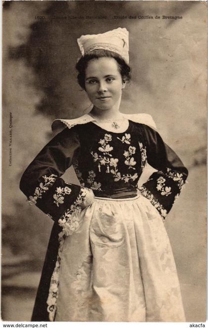 CPA Bannalec- Jeune fille FRANCE (1025535)