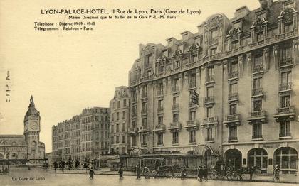 Paris 75012 -  Lyon Palace Hotel - Cachet Purmerend Pays-Bas