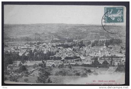 10 Bar-sur-Aube 40 - BAR-sur-AUBE Vue panoramique, c?t? Ouest D10D K10033K C10033C RH009563