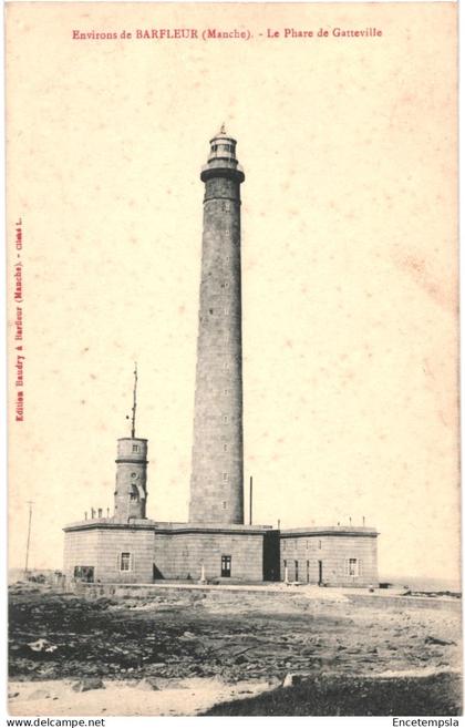 CPA Carte postale France Barfleur environs Phare  de Gatteville   VM65055