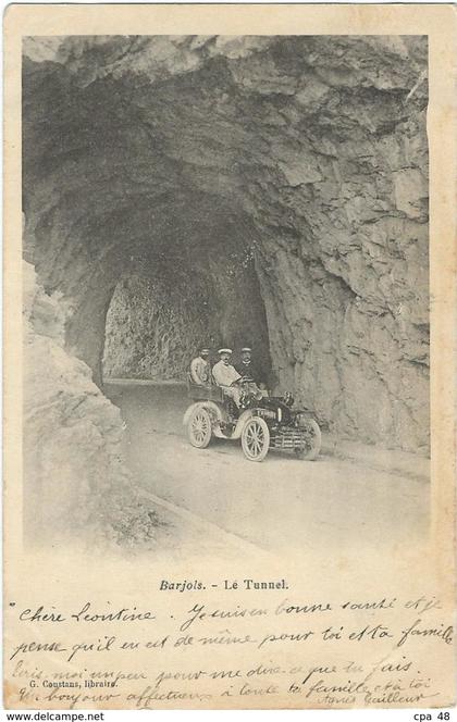 VAR : Barjols, Le Tunnel