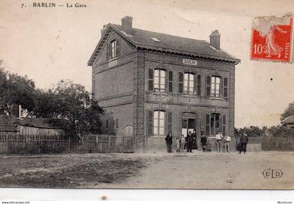 Barlin animée la Gare Train