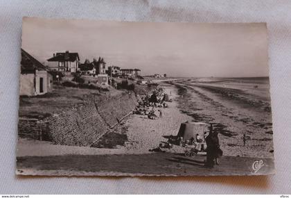 Cpsm, Barneville sur mer, la plage, Manche 50