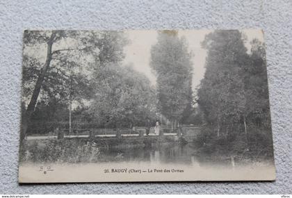 Baugy, le pont des Ormes, Cher