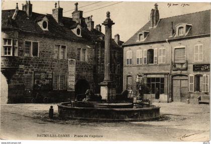 CPA BAUME-les-DAMES - Place du Capitole (182973)