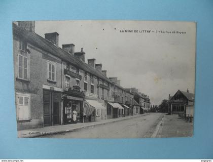 Carte La Mine de Littry - La Rue de Bayeux