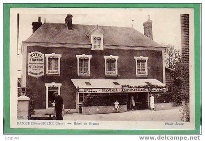 BAZOCHES SUR HOENE --  Hôtel de France