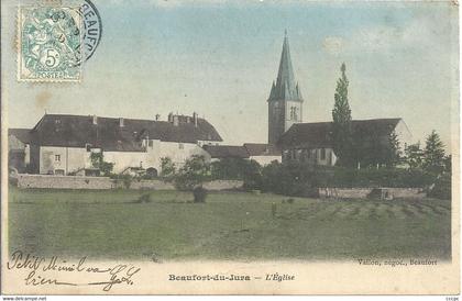 CPA Beaufort-du-Jura L'Eglise