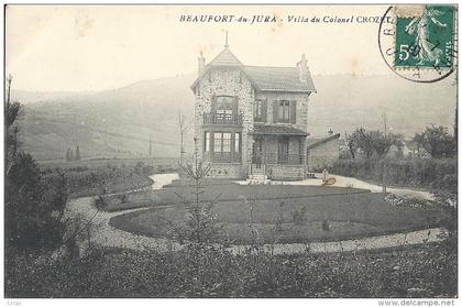 CPA Beaufort-du-Jura - Villa du Colonel Crozet