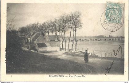 CPA Beaugency Vue d'ensemble