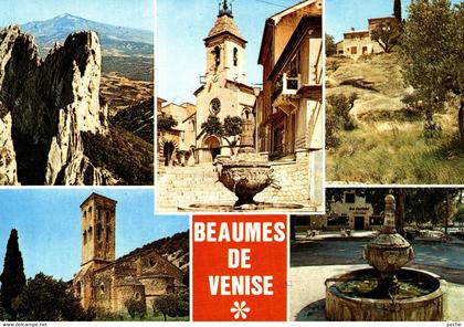 N°91341 -cpsm Beaumes de Venise -multivues-