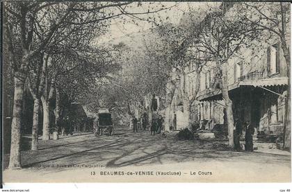 VAUCLUSE : Beaumes de Venise, Le Cours