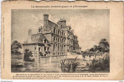 CPA BEAUMESNIL-Le Chateau (29308)