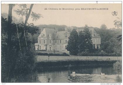 BEAUMONT LA RONCE - Chateau de Montifray