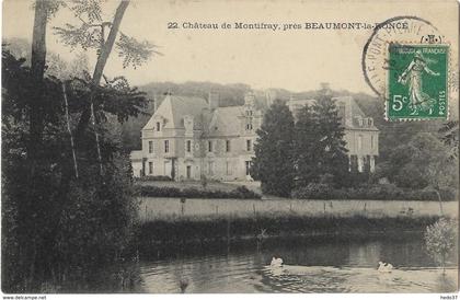 Château de Montifray, près de Beaumont-la-Ronce