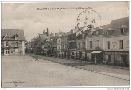 Carte Postale Ancienne de BEAUMONT LE ROGER