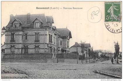 CPA 95 BEAUMONT NOUVEAU BEAUMONT 1913