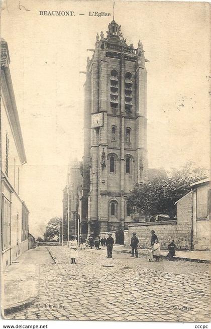 CPA Beaumont-sur-Oise L'Eglise