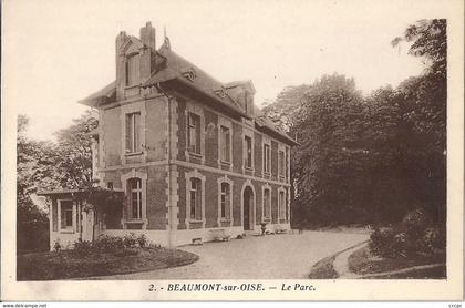 CPA Beaumont-sur-Oise Le Parc