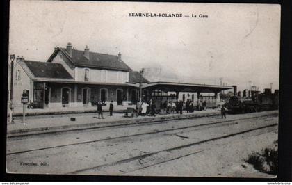 45, Beaune la Rolande, la gare