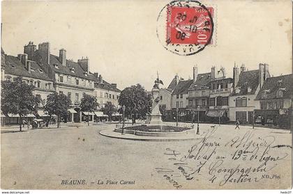 Beaune - La Place Carnot