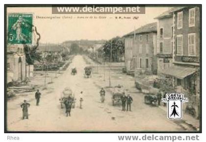 38 Beaurepaire - Beaurepaire (Isère) - Avenue de la Gare - cpa