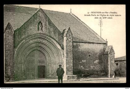 85 - BEAUVOIR-SUR-MER - L'EGLISE