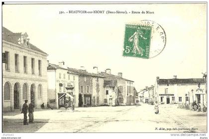 79 - BEAUVOIR-SUR-NIORT - Route de Niort